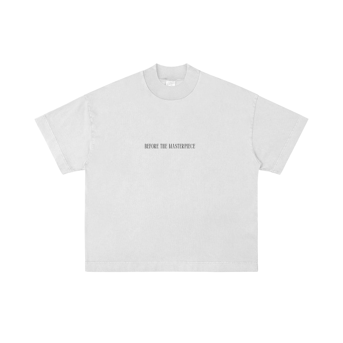 The Void Tee — White, front view